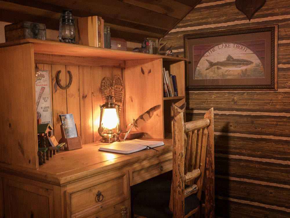 The Log House Lodge Три-Риверс Экстерьер фото